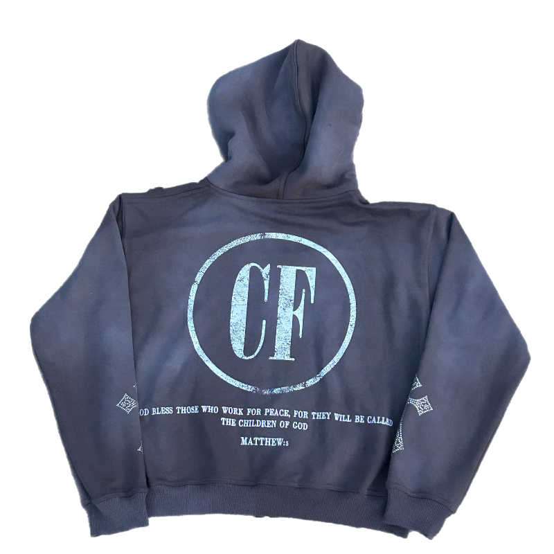 "Peace And Positivity Zip Up"