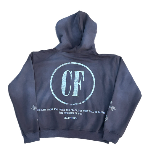 "Peace And Positivity Zip Up"